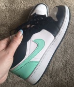 Nike air Jordan 1 zielone mint miętowe 38.5 24cm nowe