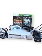 Xbox 360 + 2 kontrolery + 2 gry | ZESTAW