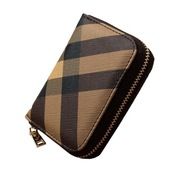 Portfel etui na 11szt kart wizytówek RFID zapinany na zamek