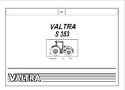 Katalog części ciągnika Valtra S 353