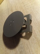 Stojak, statyw na telefon, solidny,stalowy, czarny (53)