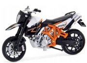 KTM 990 Supermoto R motocykl model 1:18 Bburago 