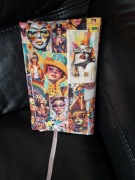 Nowy etui, okladka otulacz na ksiazke, uniwersalny wodoodporny handmade