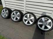 Felgi aluminiowe 18 cali AUDI A4 B9 koła letnie 245/40/18 stan perfekt