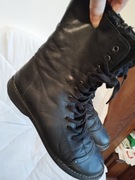 Buty  trapery prawdziwa skórka ocieplane r 40 