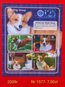 Znaczki fauna:1577: psy, zwierzęta- Gambia 2009r **