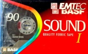 EMTEC BASF Sound I 90 (Quality Ferric Tape) Kaseta, 1997, FOLIA