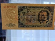 20 zł 1948 r. Seria AU stan 2+
