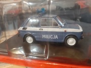 Fiat 126p milicja 1:24 hachette