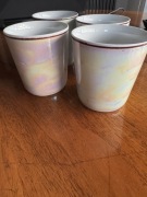 Kubek Chodzież 4 sztuki PRL