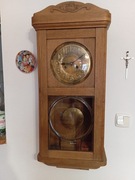 Gustav Becker wiszący stary zegar ścienny 