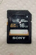 Karta pamięci Sony SD 16GB | SF-16U