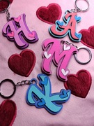 Breloczek literki walentynki dzień kobiet prezent na rocznicę 