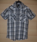 Koszula w szarą kratę Jack & Jones