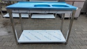 Zlew 2 Komorowy z Ociekaczem - 120/60/85 cm - M.1668 N