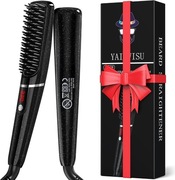 YAIAWISU A6288 szczotka prostownica do brody dla mężczyzn