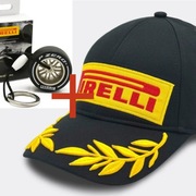 NOWA! ORYGINALNA CZAPKA PIRELLI F1 PODIUM CAP + 2 AKCESORIA PIRELLI!