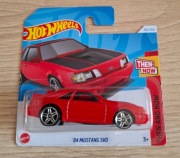 HOT WHEELS 84 MUSTANG SVO - HTC66