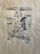 Teodor Rożankowski „Rojan”- rysunek erotyczny