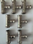 Trójnik 18x15x18 Kan-Therm Inox