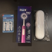 Szczoteczka rotacyjna ORAL-B Pro Junior 6+, + Końcówki i Etui
