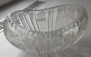 Kryształ misa łódka 25cmx13cmx15cm