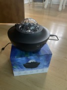 Lampka projektor Ikonka czarny