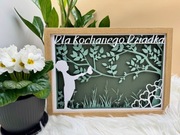 RAMKA 3D Oryginalny prezent na Dzień Dziadka