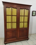 ANTYCZNA WITRYNA SZAFA DĘBOWA