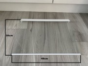 Półka szklana lodówki Beko RCSA340M20X