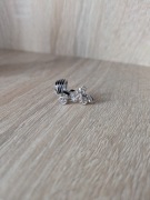 Srebrna zawieszka Riksza, 925, charms, Apart