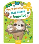 Mój śliczny leniwiec. Kolorowanka z wykrojnikiem