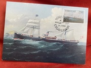 Mi 79 - 81 Statki FDC Wyspy Owcze