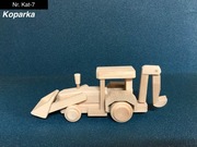 Produkt Polski, Drewniana Koparka, Ładowarka, MAX