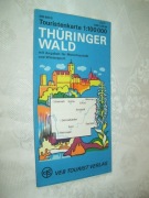LAS THURINGA - MAPA TURYSTYCZNA - 1: 100 000