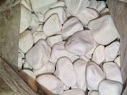 Biały kamień otoczak Grecki Biały Thasos 30/60mm 17,9kg + Gratis