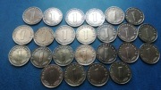 Niemcy III Rzesza 1 reichspfennig (komplet - 1937, 38, 39, 40)