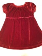 Sukienka 98 stan bdb aksamitna, swiateczna