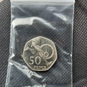 50  PENCE Sir Roger Bannister , James Butler designer