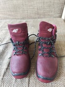 Trapery skórzane 4F,niemal nowe 