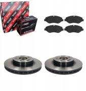 TARCZE HAMULCOWE + KLOCKI PRZÓD DO VIANO W639 VITO W639 W447 V W447