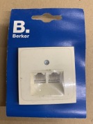 Berker Gniazdo przyłączeniowe UAE 8/8 Kremowy
