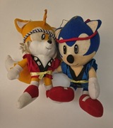 Pluszaki kolekcjonerskie Sonic i Tails festiwal Omatsuri (1993)