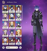 konto genshin impact ( c1 flins+bis, c1 yelan+bis+skin, columbina, furina )