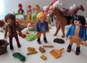 Playmobil klocki figurki country farma zwierzęta konie i inne.