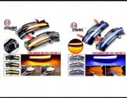 Dynamiczne kierunkowskazy do Ford Mondeo MK5 z powitaniem 