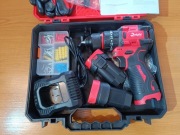 Wiertarko wkrętarka z udarem bezszczotkowa 16v + 2x bateria + akcesoria