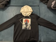 Bluza z kapturem bez suwaka 