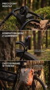 Uchwyt Garmin Varia do bagażnika Ortlieb Quick Rack oraz Quick Rack L