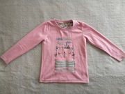 Różowa polarowa bluza kot kotek ST. Bernard 134 - 140